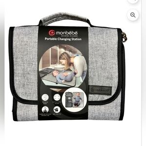 Gray Portable Changing Station